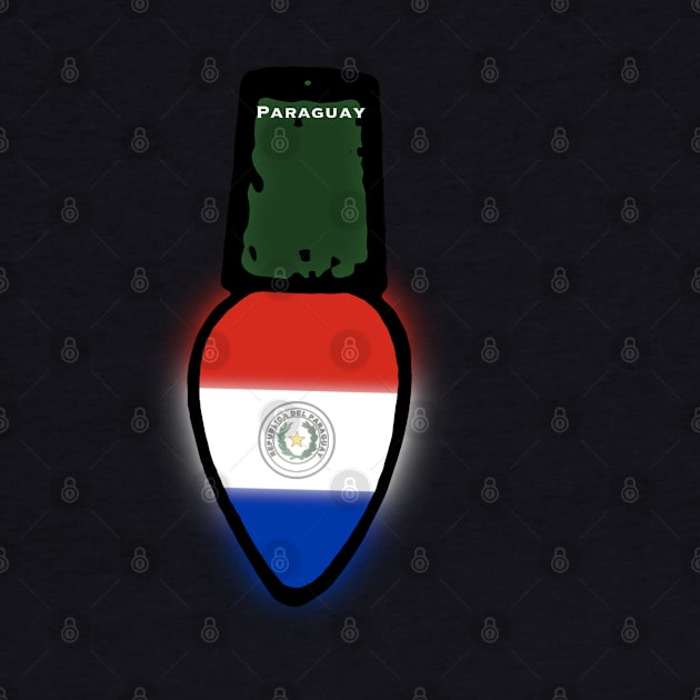 Paraguay Flag Christmas Light by SoLunAgua